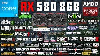 RX 580 8GB Test in 60 Games in 2023