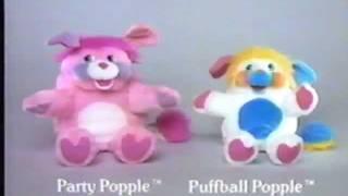 1986 Popples commercial: Party & Puffball.