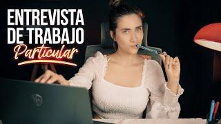 Asmr | ENTREVISTA de TRABAJO MUY MUY PARTICULAR | ASMR Español | Asmr with Sasha