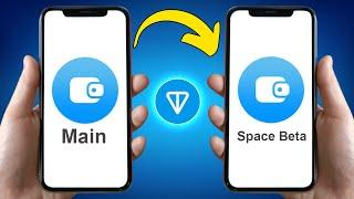 How To Transfer Ton From Main Wallet To Ton Space Beta