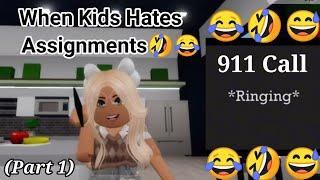 911 Call.When Kids Hates Assignments (Part 1)