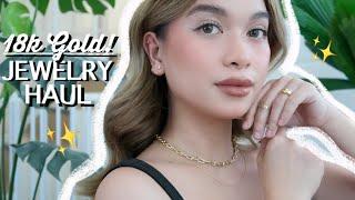 Jewelry Haul | WHERE TO BUY AFFORDABLE PAWNABLE (NASASANGLA) 18k GOLD