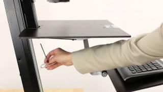 Ergotron WorkFit-S: How to Adjust