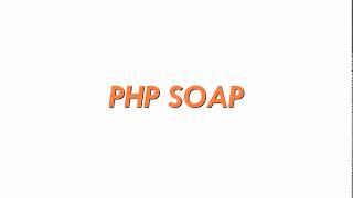 PHP SOAP