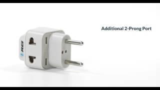 OREI Single Country World Travel Adapter