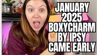 JANUARY 2025 BOXYCHARM BY IPSY UNBOXING | PR UNBOXING