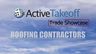 Roofing Contractors - Active Takeoff Trade Showcase