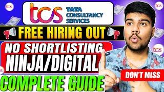 TCS Free Hiring Begins! Ninja & Digital Roles Worth 11LPA