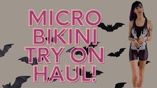 My First Micro Bikini Try On Haul!
