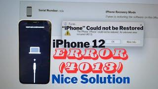 Error 4013 solution | How to fix iphone error 4013 | iPhone 12 error 4013 #brilliantmobile #repair