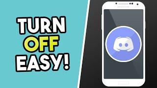 How To Turn Off Discord Notifications On Phone!