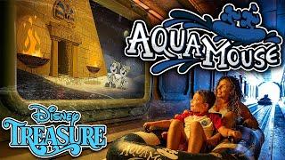 AquaMouse - Curse of the Golden Egg FULL RIDE POV - Disney Treasure Cruise Ship