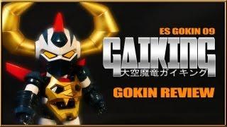 Gokin Review: ES GOKIN 09 GAIKING diecast robot figure review