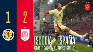 RESUMEN | Escocia 1-2 España | Clasificación Europeo sub-21 Eslovaquia 2025 |  SEFUTBOL