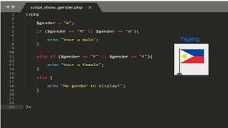 How to If Else Condition in PHP Tagalog Tutorial