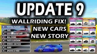 Forza Horizon 4 "UPDATE 9" WALLRIDING FIX! NEW CARS! NEW STORY!