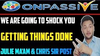 #ONPASSIVE Chris Johnson Sir & Julie Nguyen Fb Post By Mohammad Kaif