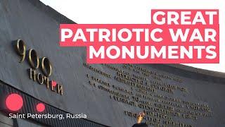 Great Patriotic War Monuments in Saint Petersburg | Virtual Guided Tour | Anna Gaplichnaya