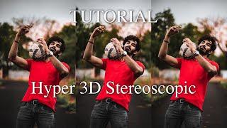 How I created Hyper 3D Stereoscopic Effect + Loop | Adobe Photoshop + Premiere Pro | Instagram Reels