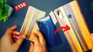 How to make Your Phone Beautiful ? DIY Mobile Skins | TECHABBOT