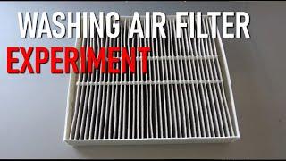 Washing Car's Air Filter?
