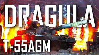 | Dragula T-55 AGM - Tank Review | World of Tanks Modern Armor |