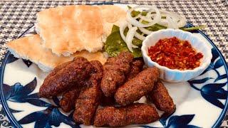 Venison Cevapi - Homemade