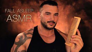 ASMR Shh Its Okay | Back to Sleep ASMR - Skin Tracing - ASMR Male Personal Attention for Sleep
