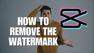 ~ Watch This Before You Edit: Removing CapCut Watermark in Seconds! 