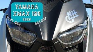 Yamaha XMAX 125 (2020) | Test Ride & Review | VLOG252 [4K]