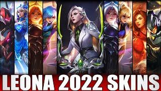 ALL LEONA SKINS 2022 | Including Debonair Leona