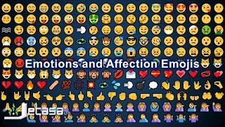 Emoji Meanings Part 56 - All Hand Signs, Gestures, Facial Expressions, Emotions and Affection Emojis