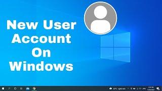 How to add new user account on laptop - pc