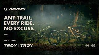 The all-new Devinci Troy & Troy ST | Any trail. Every ride. No excuse.