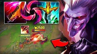THIS ONE SHOT AD SHACO BUILD IS TOO MUCH FUN! (VEL'KOZ GOT ONE SHOT 5 TIMES)