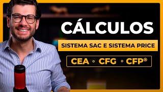 Como calcular Amortização para CEA, CFP®, Ancord e CFG de forma simples - CÁLCULOS - AULA 1