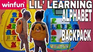 Best Educational Toy | WinFun Lil' Learner Alphabet Backpack | Virtual Explorer #winfun