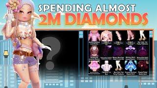 Spending 2MIL DIAMONDS To RESTOCK MY SHOP?!  Royale High Trading 55