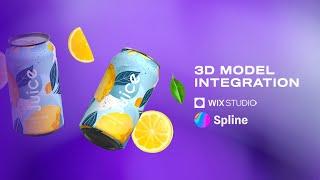 How to Integrate 3D Models in Wix Studio Using Spline