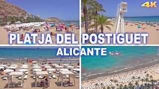 PLATJA DEL POSTIGUET - ALICANTE BEACH  4K