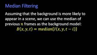 Median Filtering