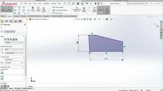 Solidworks - tutorial - Sketch & Extrude - Exercise 1