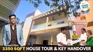 3350 sqft House tour and Key handover with Client feedback | HireandBuild | Tamil