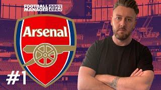 FM23 Beta First Look Arsenal Episode #1