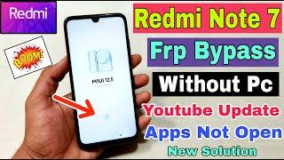 Redmi Note 7 FRP Bypass | New Trick | Redmi Note 7 Google Account Bypass Without Pc | 100% Ok |