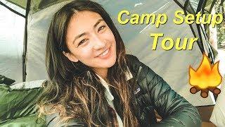 LIVING IN A TENT: My Yosemite Camp Setup Tour | Hobo Ahle