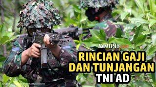 Rincian Gaji TNI AD dari Tamtama hingga Jenderal