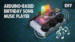 Create an Arduino Music Player with Piezo Buzzers | Birthday Melody