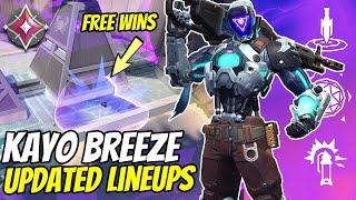 Updated Top 20 Kayo Breeze  Lineups - Must Know Tricks Valorant