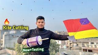 New+Testing Indian Manjha | Kite Cutting | Kite Flying |